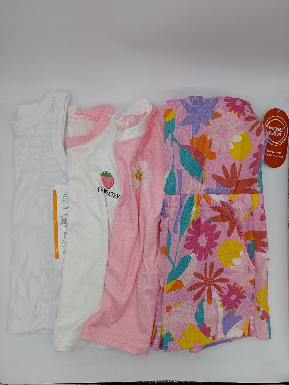 Lot of 4 Girls' Clothing Items – Size 4T (New with Tags / NWT)